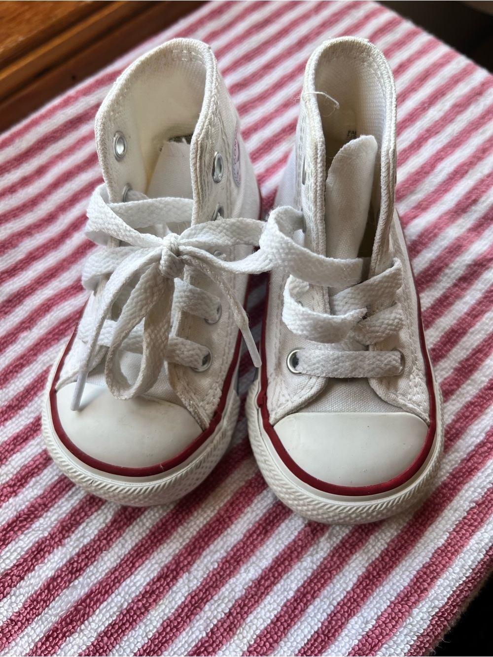 Converse White High-Top for Toddler